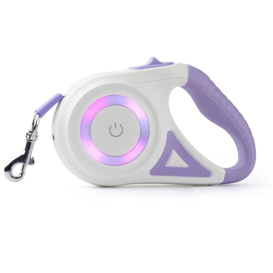 5 Metre Retractable Dog Lead with Flashlight & Ergonomic Handle 1