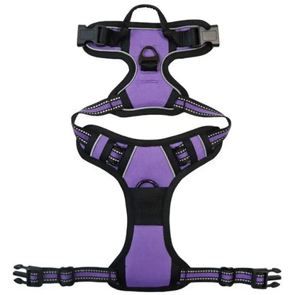 Dog Harness Training Vest with Reflective Straps, Handle & Secure Buckles 29