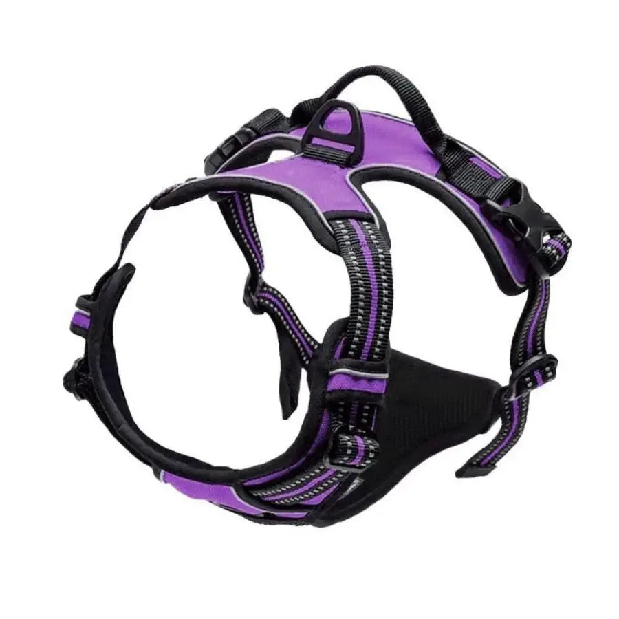 Dog Harness Training Vest with Reflective Straps, Handle & Secure Buckles 8