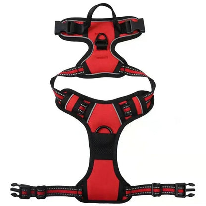 Dog Harness Training Vest with Reflective Straps, Handle & Secure Buckles 27