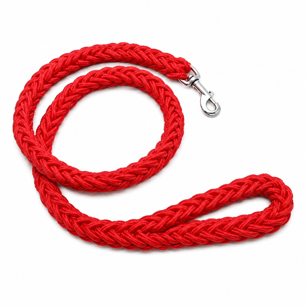 Extra Thick Braided Dog Lead for Large Dogs | Heavy Duty Wide Rope Leash up to 3cm Width