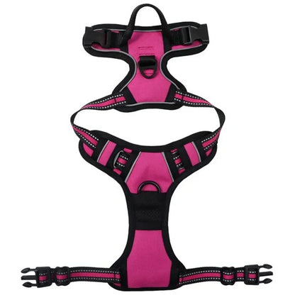 Dog Harness Training Vest with Reflective Straps, Handle & Secure Buckles 26