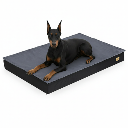 Thick Orthopaedic Dog Bed Mattress with Removable Cover for Large Dogs