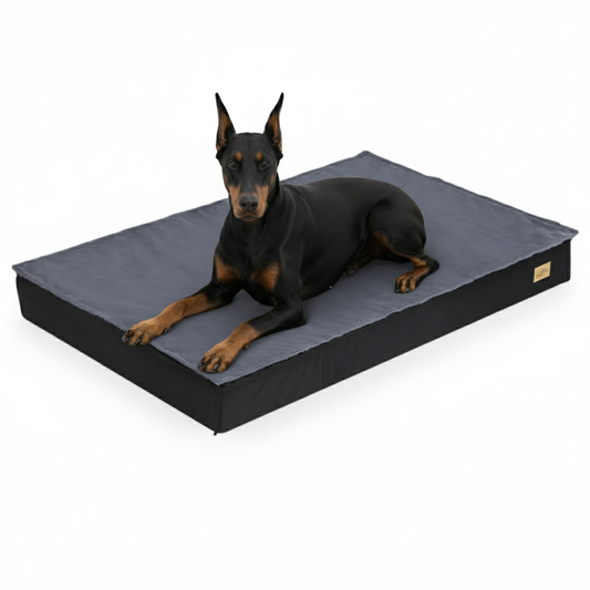 Thick Orthopaedic Dog Bed Mattress with Removable Cover for Large Dogs
