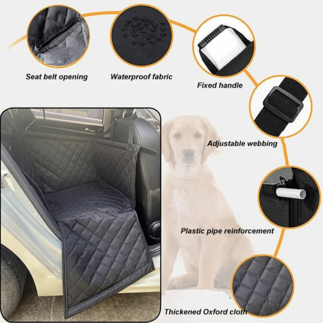 Secure & Reinforced Dog Car Seat 3