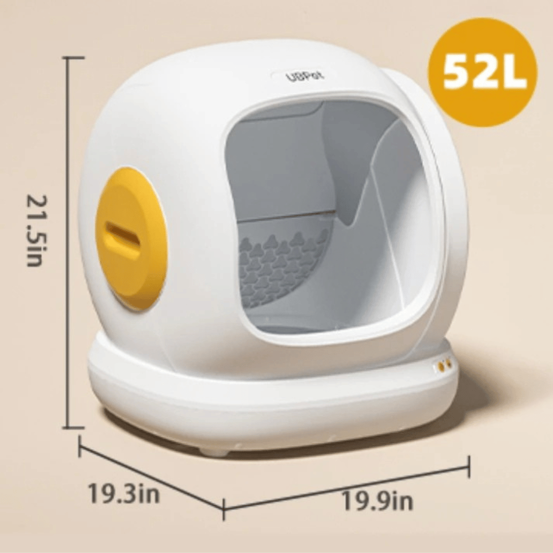Self-Cleaning Automatic Cat Litter Box with App Tracking 4