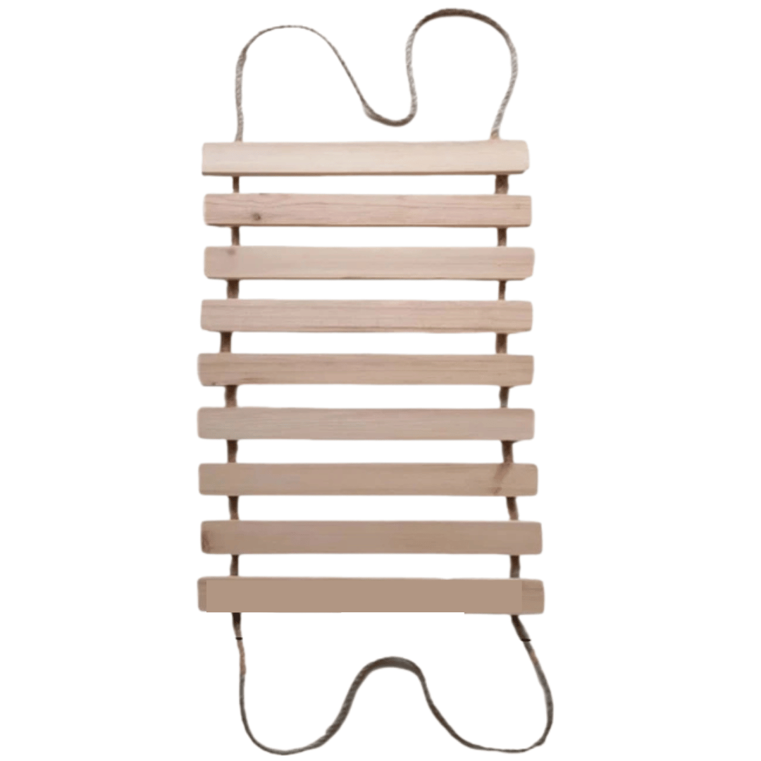 Sisal & Wood Cat Ladder | Wall-Mounted Cat Bridge & Climber 3