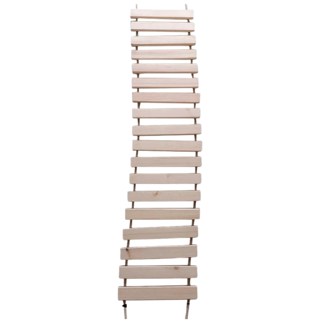 Sisal & Wood Cat Ladder | Wall-Mounted Cat Bridge & Climber 4