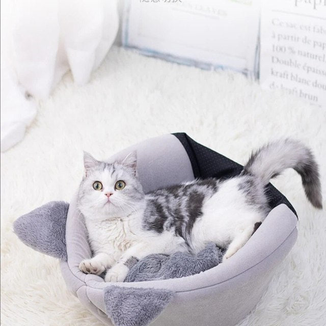 snug-nest-cat-bed-house-2