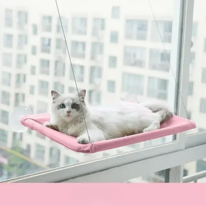 Stylish Cat Window Hammock Perch 2