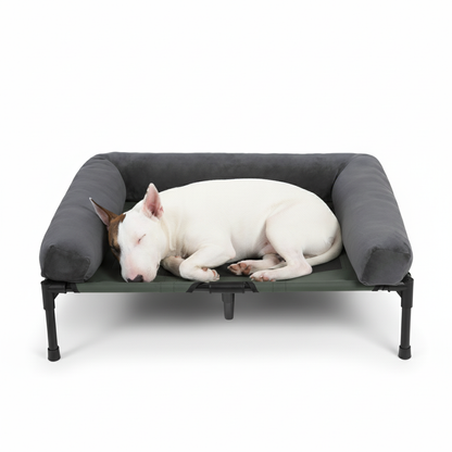 XL Raised Dog Bolster Bed for Large Dogs