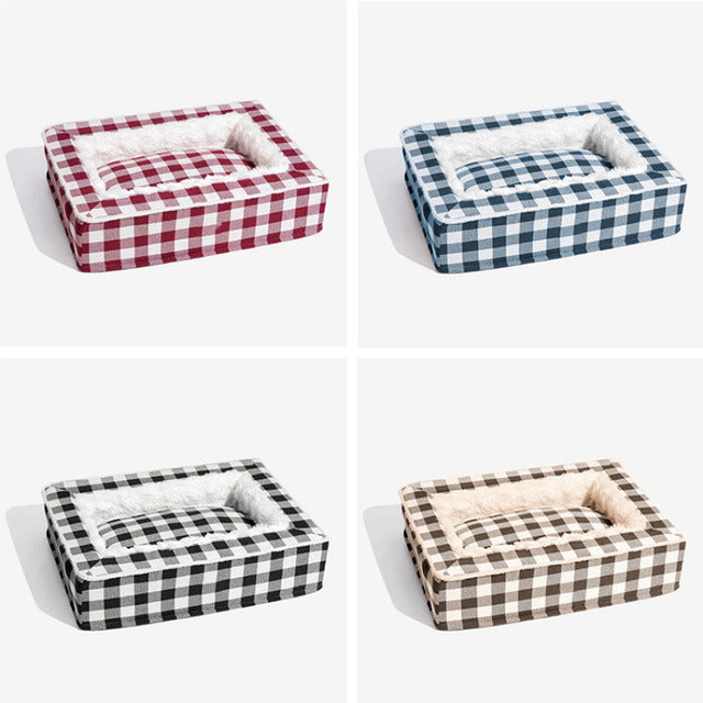 The Scottie - Tartan Calming Dog Bed for Anti-Anxiety & Warmth - 7