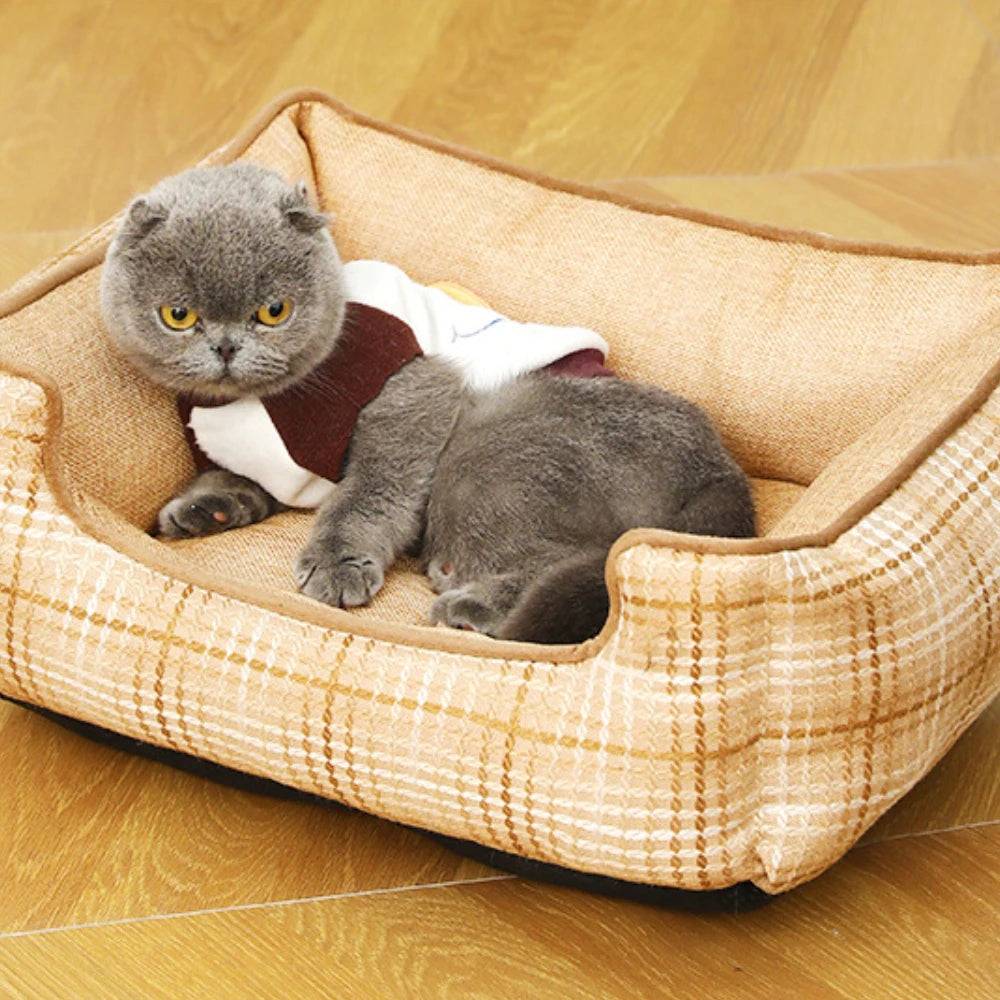 Thick & Comfy Dog Bed for Small Dogs & Cats 13