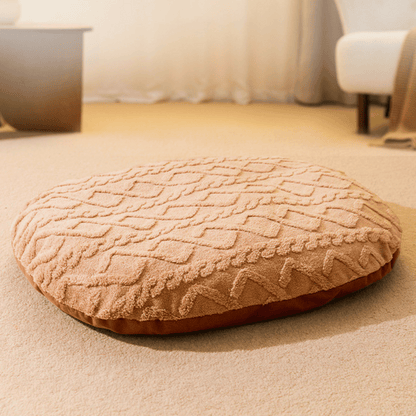 Thick & Cosy Aran Pattern Dog Pillow 1