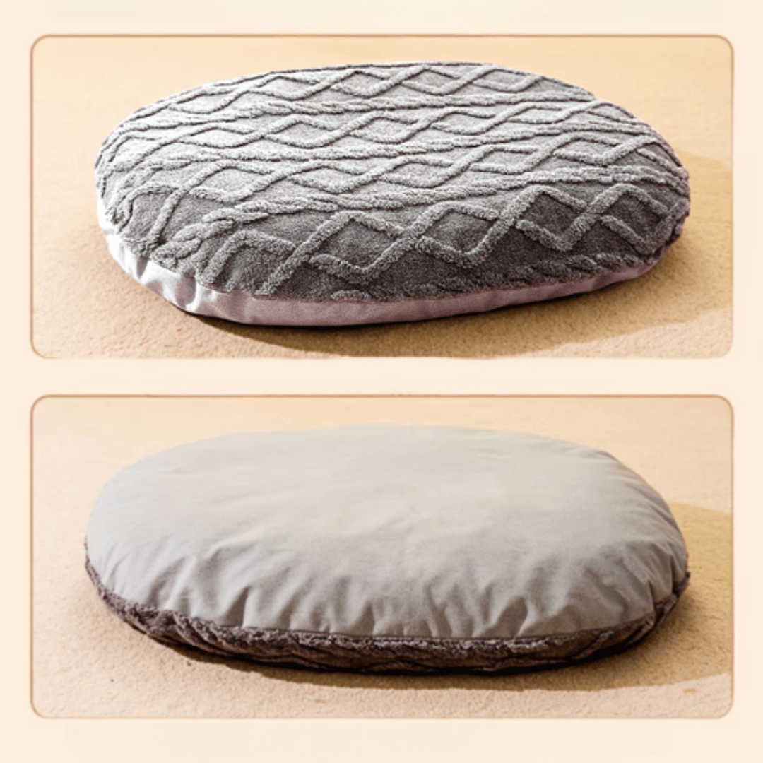 Thick & Cosy Aran Pattern Dog Pillow 4