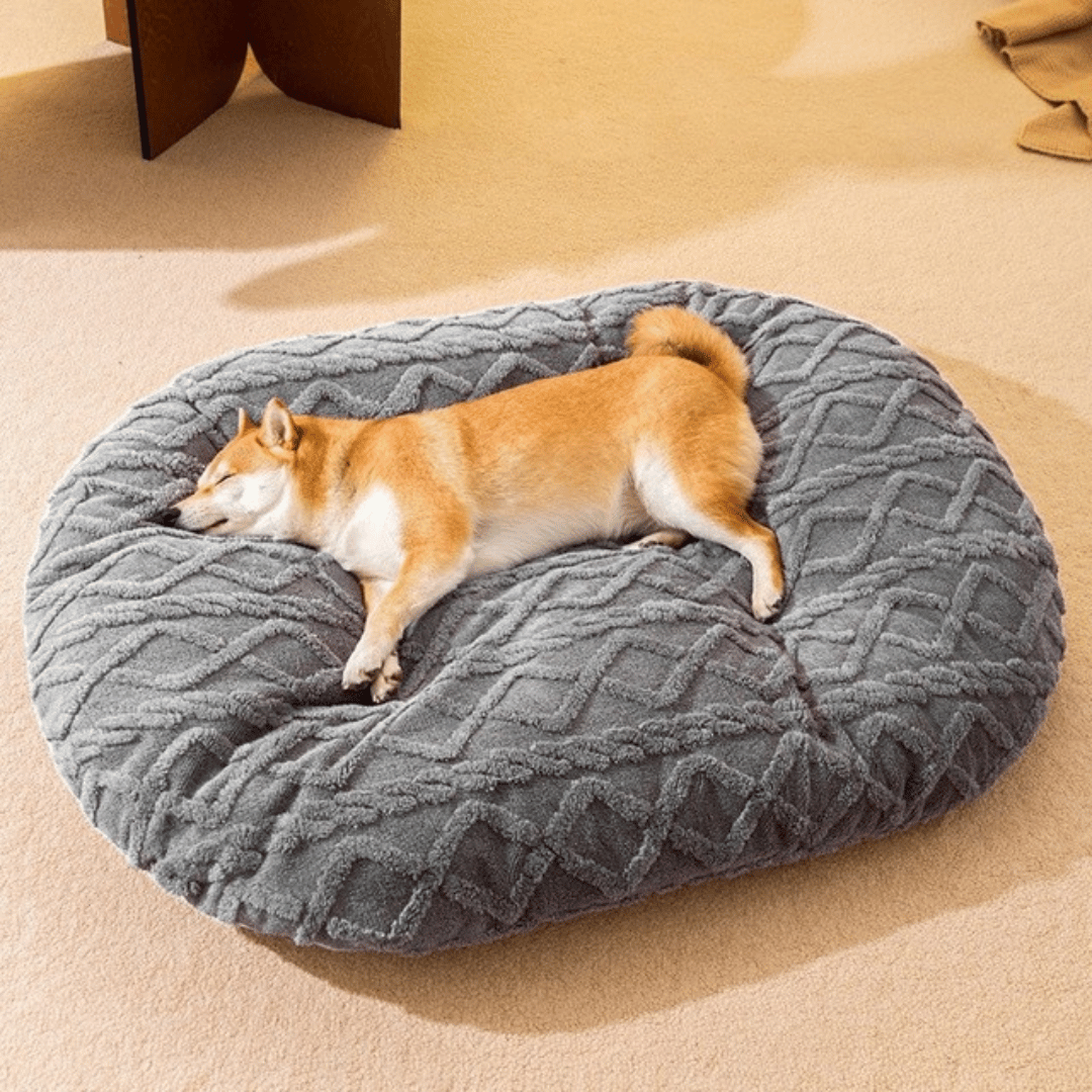 Thick & Cosy Aran Pattern Dog Pillow 7