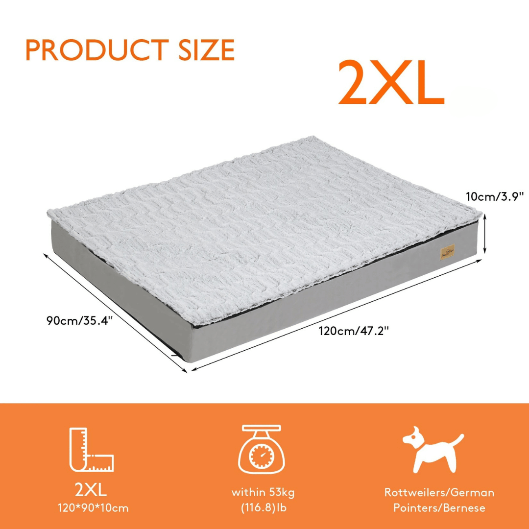 Thick & XL Orthopaedic Dog Bed for Extra Large Dogs with Removable Cover 15