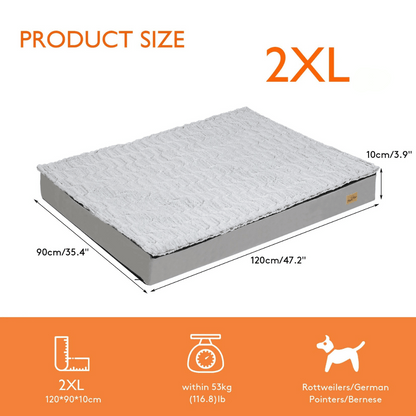 Thick & XL Orthopaedic Dog Bed for Extra Large Dogs with Removable Cover 15