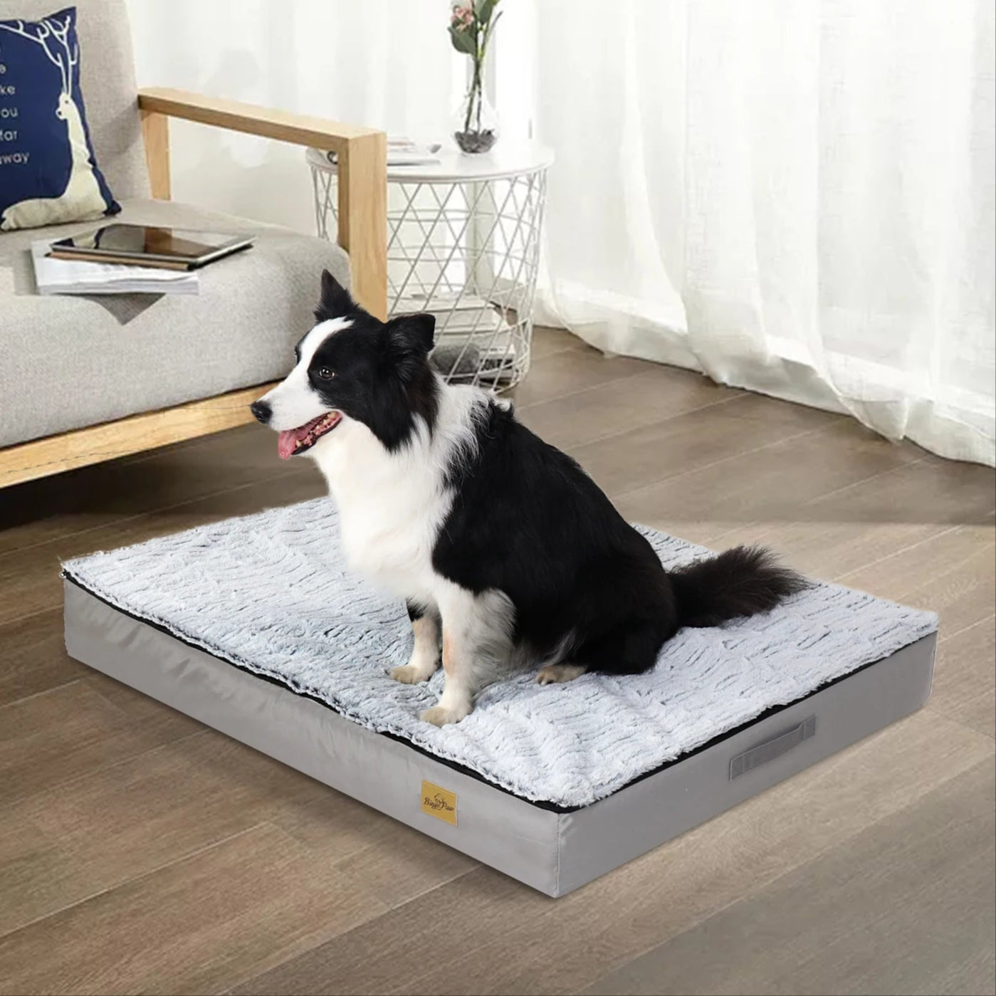 Thick & XL Orthopaedic Dog Bed for Extra Large Dogs with Removable Cover 4