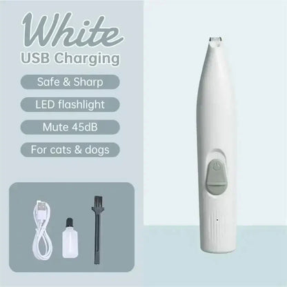 Illuminated Dog Paw Trimmer with Precision Cutter Head for Gentle Grooming 11