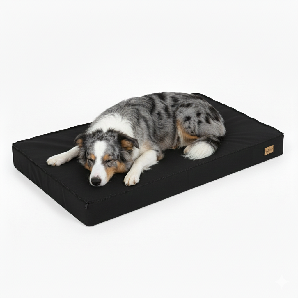 Thick Orthopaedic Dog Bed Mattress with Removable Cover for Large Dogs