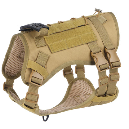 Reinforced Military-Style Dog Harness for Larger Breeds with Handle | Tactical Dog Training Vest 4